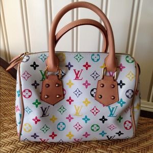 👜Louis Vuitton like multicolored purse!