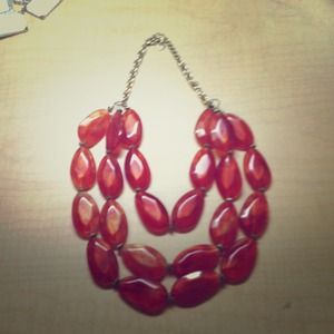 Red necklace!