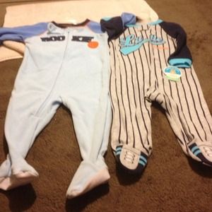 BNWT Two full set of baby sleepers
