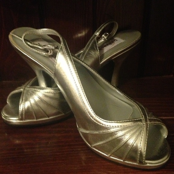 Silver heels