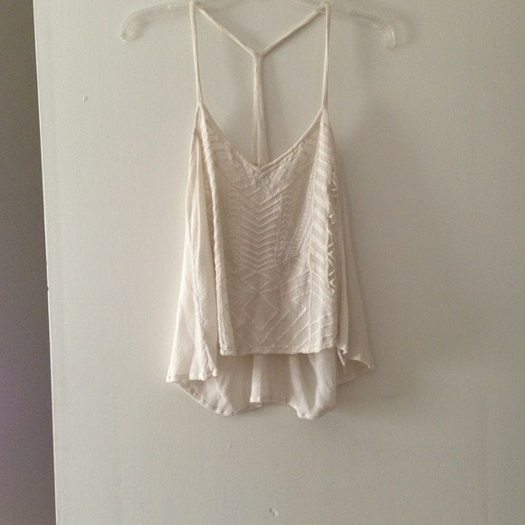 Urban outfitters white halter