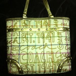 Coach over the shoulder handbag
