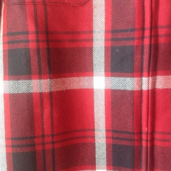 Red Plaid Ralph Lauren Wool Jacket - Picture 2 of 3