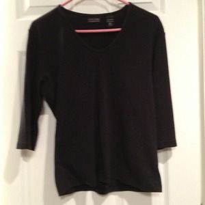 Black cotton top