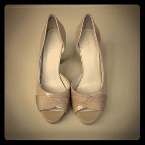SOLD Nine West Nude Heels