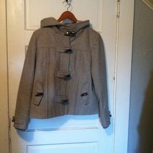 Adorable Anthropologie wool toggle coat
