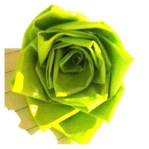 A duct tape rose