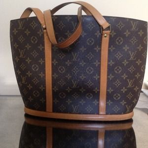 Authentic Vuitton Monogram Babylone Tote Bag