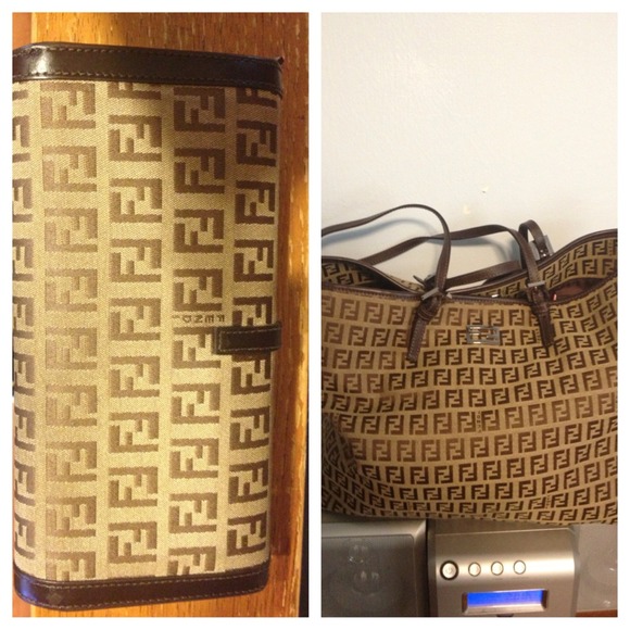 SOLD  Fendi Tote & Fendi Wallet