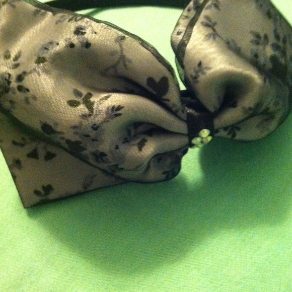 🎀Silver bow headband
