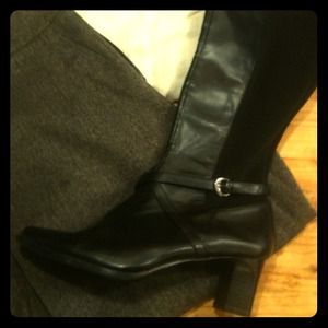 *Sold* Tall Black Boots!