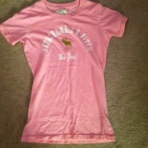 Pink Abercrombie t-shirt