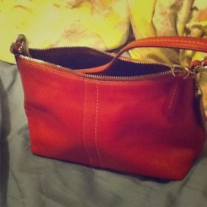 Price reduced!!!!! Small coach hand bag.