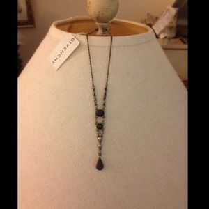 Givenchy drop necklace