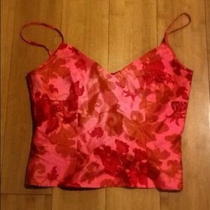 Flash sale! 100% silk crop top