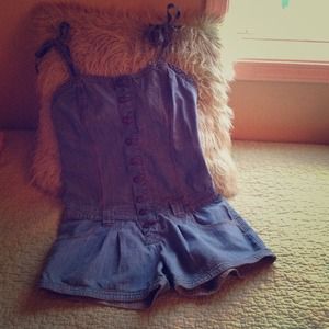 Cute Jean romper
