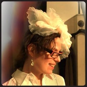 CLOSING SALE Flowering Chiffon Designer Headband