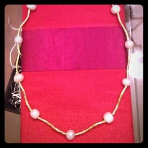 REDUCE: Authentic Soft Shell Pearl Necklace