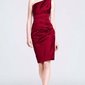 David's Bridal bridesmaids dress