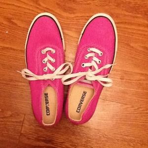 ***RESERVED*** Purple converse shoes