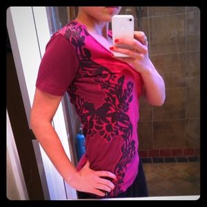 Unique patterned tee