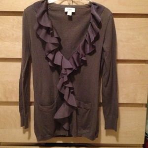 Ann Taylor ruffled top!