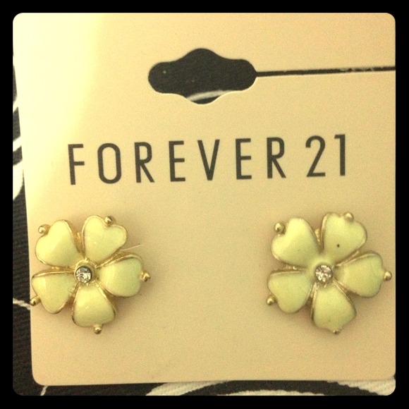 Flower earrings