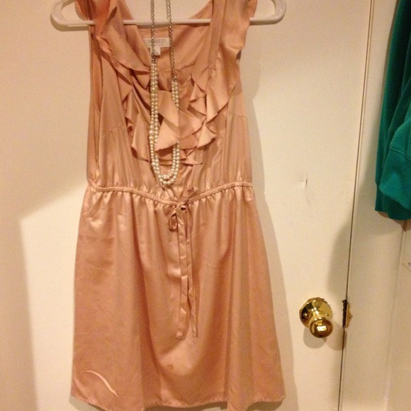 Silky rose pink dress 💕