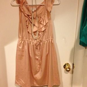 Silky rose pink dress 💕