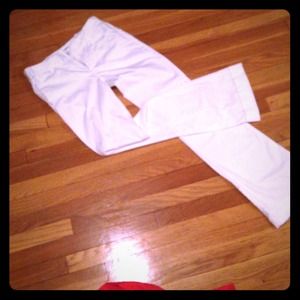 White Armani Exhange pants
