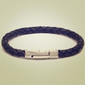 RESERVED Braided Genuine Leather Bracelet