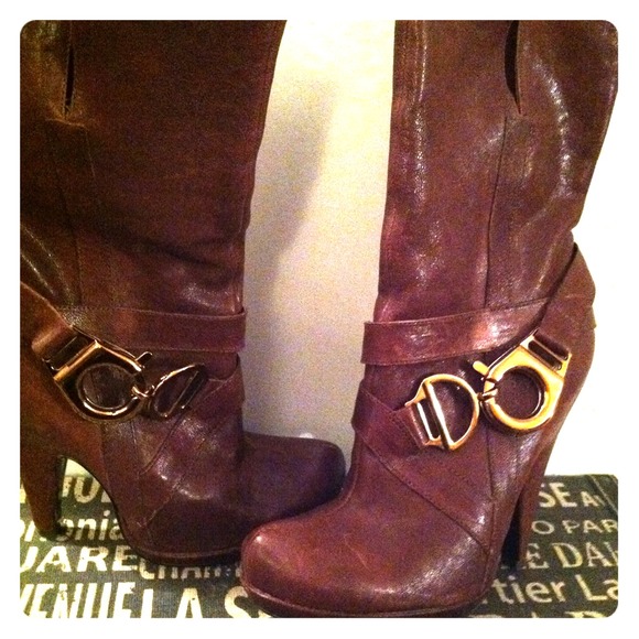 🎀RESERVED🎀Jessica Simpson booties in Brown Lea