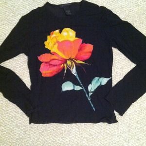 🚫SOLD🚫Express flower shirt