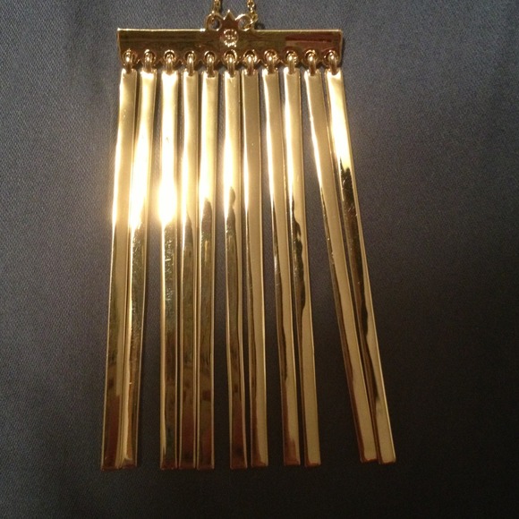 House of harlow metal fringe necklace - Picture 4 of 4