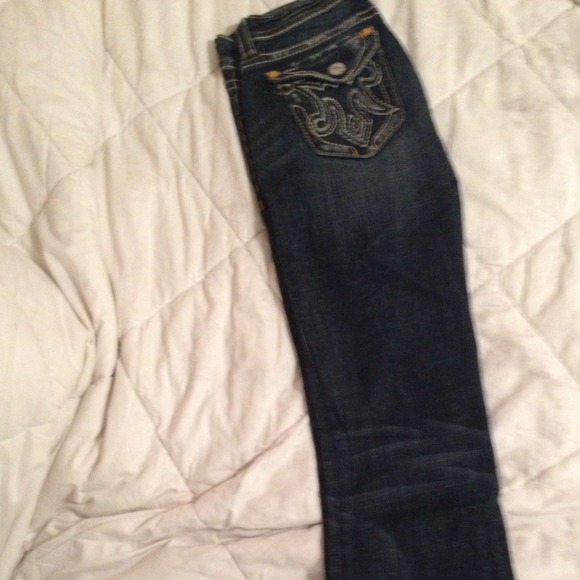 MEK dark blue jeans. Never worn. Size 26/34