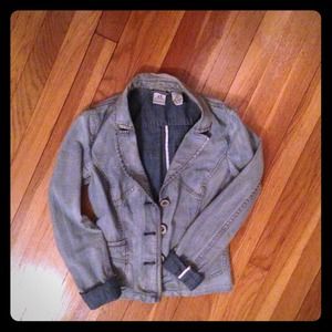 Light denim blazer