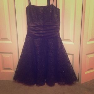 Black party dress