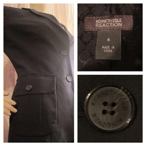 ♦♦SOLD♦♦Kenneth Cole Black Blazer