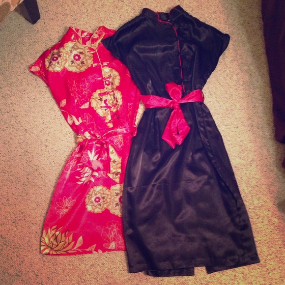 Forever 21 Chinese dresses.✋on hold for @gomezcor