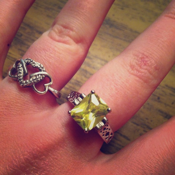 Lia Sofia Light Green Ring!