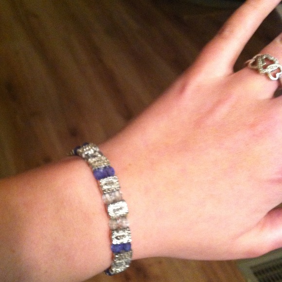 Lia Sofia blue and silver bracelet!