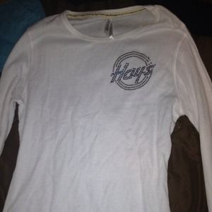 Long sleeve flannel Hays shirt