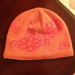 Orange hat.
