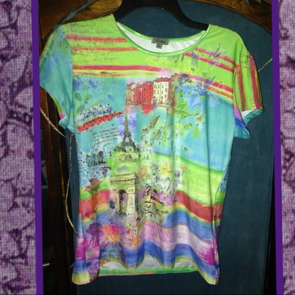 Cute Paris themed top