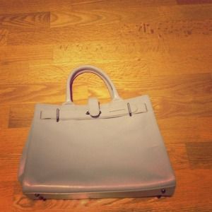 Furla leather lavender handbag
