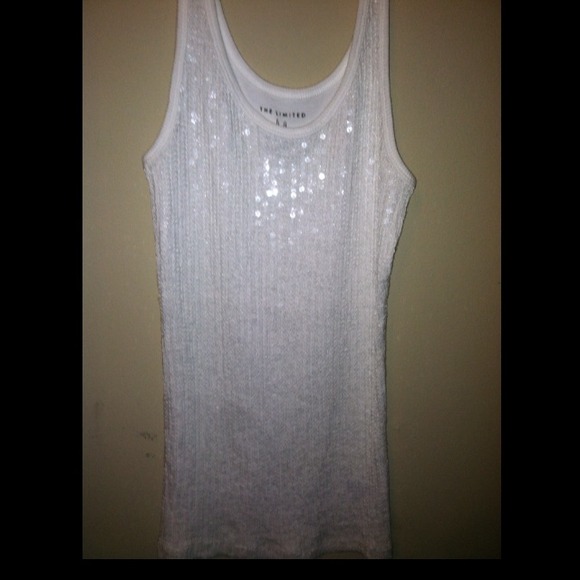 Sequin tank top