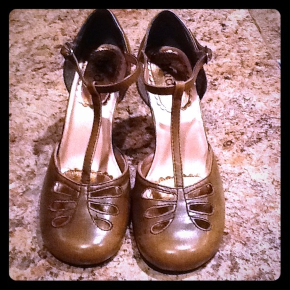 Bronze heels, PRICE REDUCED!!