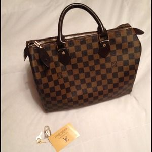 Louis Vuitton Speedy 30 Damier Ebene Canvas