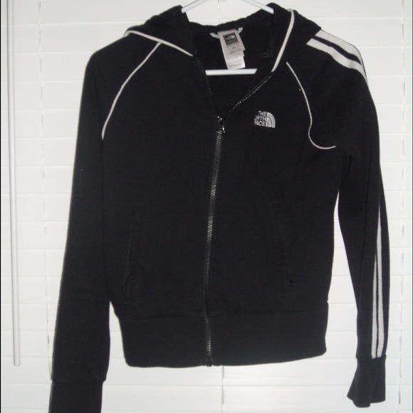 Black Northface zip up