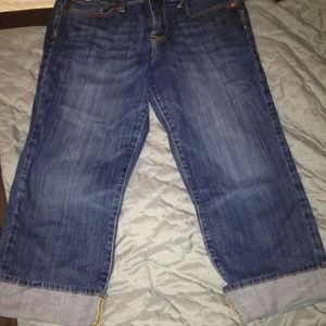 Lucky brand crop jeans